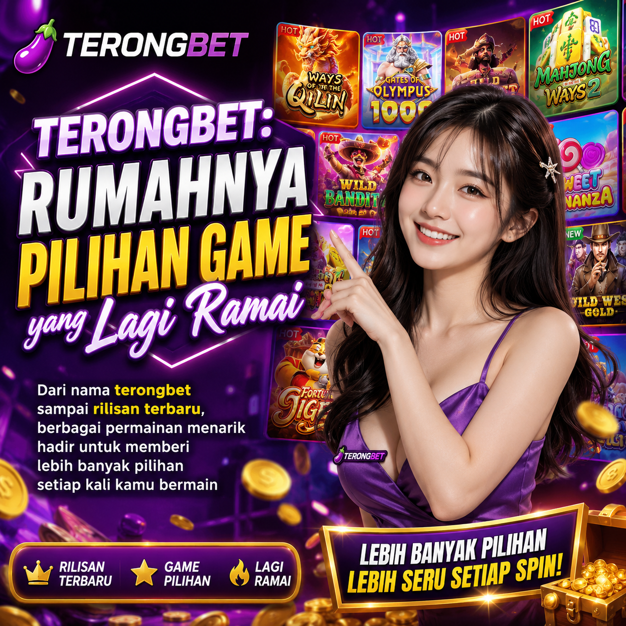 TERONGBET: Rumahnya Pilihan Game yang Lagi Ramai