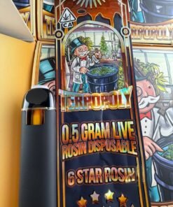 TERPOPOLY 0.5G LIVE ROSIN DISPOSABLE